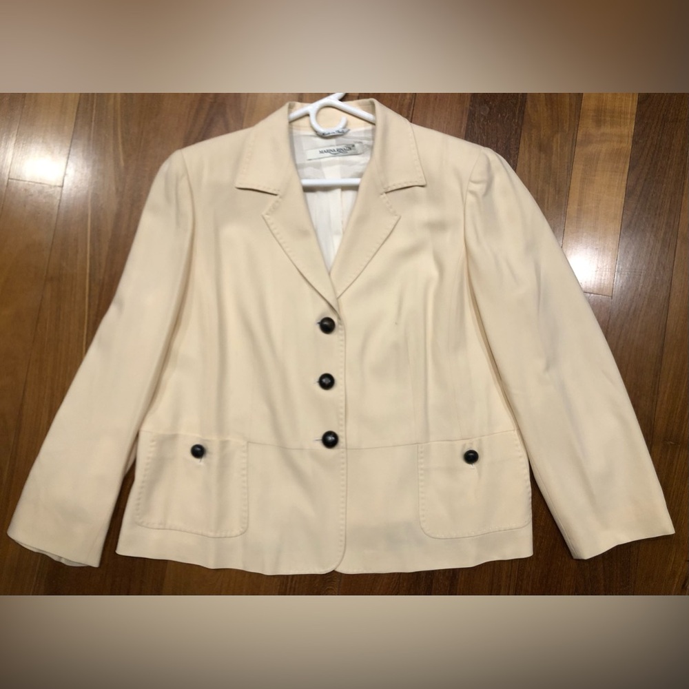 Marina Rinaldi 100% Virgin Wool Blazer
